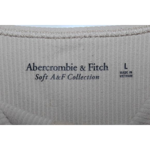 Womens Abercrombie & Fitch Soft AF Tan Nude Nylon Corset Bodysuit Top Size Large - Picture 3 of 6